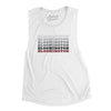Bloomington Repeat Women's Flowey Scoopneck Muscle Tank-White-Allegiant Goods Co. Vintage Sports Apparel