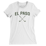 El Paso Golf Women's T-Shirt-White-Allegiant Goods Co. Vintage Sports Apparel