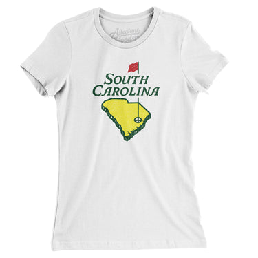 South Carolina Golf Women's T-Shirt-Allegiant Goods Co. Vintage Sports Apparel