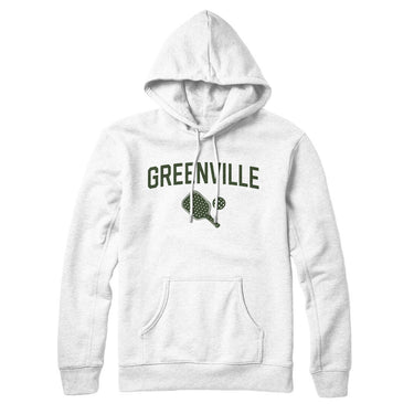 Greenville Pickleball Hoodie-White-Allegiant Goods Co. Vintage Sports Apparel