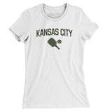 Kansas City Pickleball Women's T-Shirt-White-Allegiant Goods Co. Vintage Sports Apparel