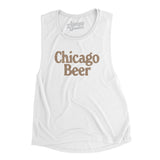 Chicago Beer Women's Flowey Scoopneck Muscle Tank-Allegiant Goods Co. Vintage Sports Apparel
