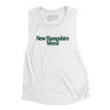 New Hampshire Weed Women's Flowey Scoopneck Muscle Tank-Allegiant Goods Co. Vintage Sports Apparel