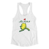 Alaska Golf Women's Racerback Tank-White-Allegiant Goods Co. Vintage Sports Apparel