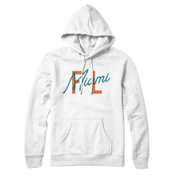 Miami Fl Overprinted Hoodie-Allegiant Goods Co. Vintage Sports Apparel