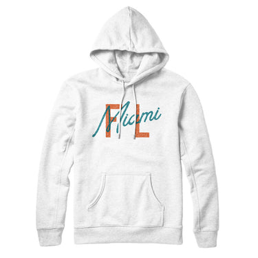 Miami Fl Overprinted Hoodie-Allegiant Goods Co. Vintage Sports Apparel
