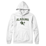 Alabama Pickleball Hoodie-White-Allegiant Goods Co. Vintage Sports Apparel