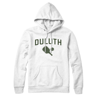 Duluth Pickleball Hoodie-White-Allegiant Goods Co. Vintage Sports Apparel