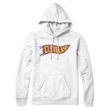 Cleveland Pennant Hoodie-Allegiant Goods Co. Vintage Sports Apparel