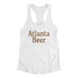 Atlanta Beer Women's Racerback Tank-Allegiant Goods Co. Vintage Sports Apparel