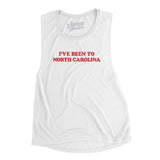 I've Been To North Carolina Women's Flowey Scoopneck Muscle Tank-Allegiant Goods Co. Vintage Sports Apparel