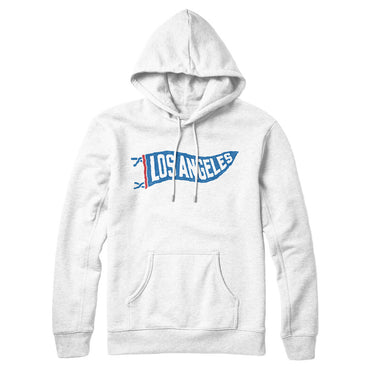 Los Angeles Pennant Hoodie-Allegiant Goods Co. Vintage Sports Apparel