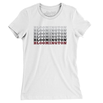 Bloomington Repeat Women's T-Shirt-Allegiant Goods Co. Vintage Sports Apparel