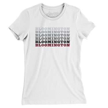 Bloomington Repeat Women's T-Shirt-Allegiant Goods Co. Vintage Sports Apparel