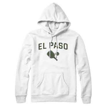 El Paso Pickleball Hoodie-White-Allegiant Goods Co. Vintage Sports Apparel