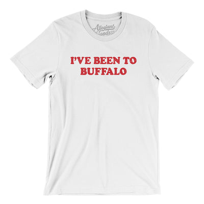 I've Been To Buffalo Men/Unisex T-Shirt-White-Allegiant Goods Co. Vintage Sports Apparel