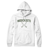 Massachusetts Golf Hoodie-White-Allegiant Goods Co. Vintage Sports Apparel