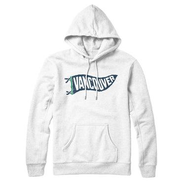 Vancouver Pennant Hoodie-Allegiant Goods Co. Vintage Sports Apparel