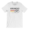Arkansas Cycling Men/Unisex T-Shirt-White-Allegiant Goods Co. Vintage Sports Apparel