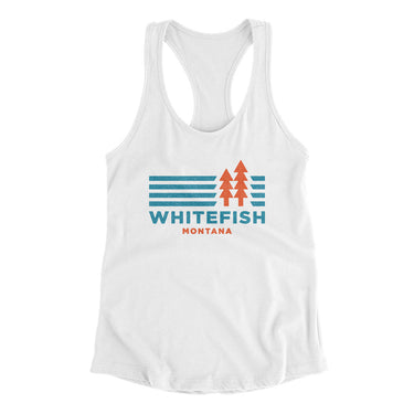 Whitefish Montana in White Color