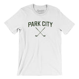 Park City Golf Men/Unisex T-Shirt-White-Allegiant Goods Co. Vintage Sports Apparel