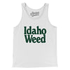 Idaho Weed Men/Unisex Tank Top-White-Allegiant Goods Co. Vintage Sports Apparel