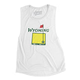 Wyoming Golf Women's Flowey Scoopneck Muscle Tank-Allegiant Goods Co. Vintage Sports Apparel