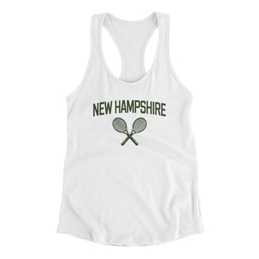 New Hampshire Tennis in White Color