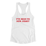 I've Been To New Jersey Women's Racerback Tank-Allegiant Goods Co. Vintage Sports Apparel