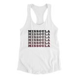 Missoula Repeat Women's Racerback Tank-Allegiant Goods Co. Vintage Sports Apparel