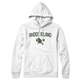 Rhode Island Pickleball Hoodie-White-Allegiant Goods Co. Vintage Sports Apparel