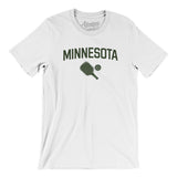 Minnesota Pickleball Men/Unisex T-Shirt-White-Allegiant Goods Co. Vintage Sports Apparel