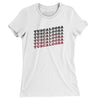 Tuscaloosa Vintage Repeat Women's T-Shirt-White-Allegiant Goods Co. Vintage Sports Apparel