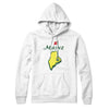 Maine Golf Hoodie-White-Allegiant Goods Co. Vintage Sports Apparel