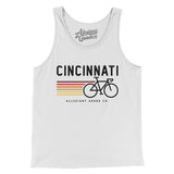 Cincinnati Cycling Men/Unisex Tank Top-Allegiant Goods Co. Vintage Sports Apparel