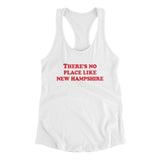 There's No Place Like New Hampshire Women's Racerback Tank-Allegiant Goods Co. Vintage Sports Apparel
