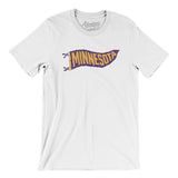 Minnesota Pennant Men/Unisex T-Shirt-Allegiant Goods Co. Vintage Sports Apparel