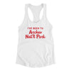 I've Been To Arches National Park Women's Racerback Tank-White-Allegiant Goods Co. Vintage Sports Apparel