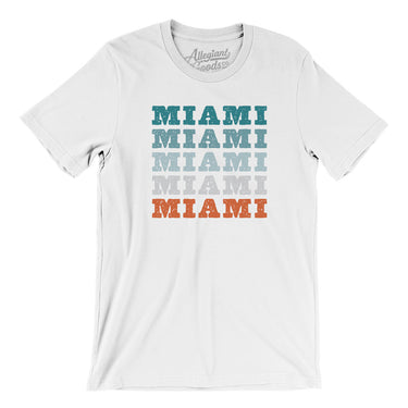 Miami Repeat Men/Unisex T-Shirt-Allegiant Goods Co. Vintage Sports Apparel