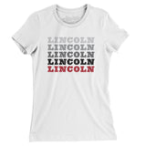 Lincoln Repeat Women's T-Shirt-Allegiant Goods Co. Vintage Sports Apparel