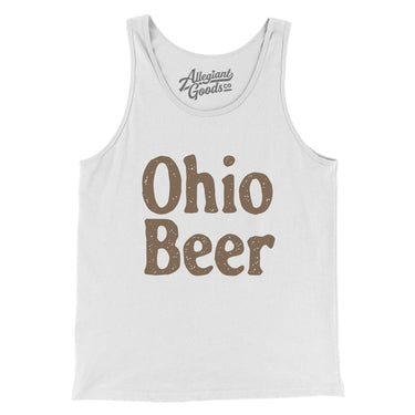 Ohio Beer Men/Unisex Tank Top-Allegiant Goods Co. Vintage Sports Apparel