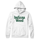 Indiana Weed Hoodie-Allegiant Goods Co. Vintage Sports Apparel