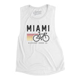 Miami Cycling Women's Flowey Scoopneck Muscle Tank-Allegiant Goods Co. Vintage Sports Apparel