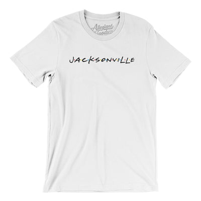 Jacksonville Friends Men/Unisex T-Shirt-White-Allegiant Goods Co. Vintage Sports Apparel