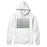 Honolulu Repeat Hoodie-White-Allegiant Goods Co. Vintage Sports Apparel