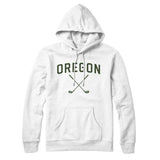 Oregon Golf Hoodie-White-Allegiant Goods Co. Vintage Sports Apparel
