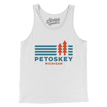 Petoskey Michigan in White Color