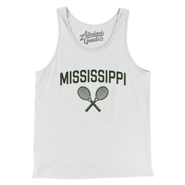 Mississippi Tennis in White Color