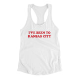 I've Been To Kansas City Women's Racerback Tank-Allegiant Goods Co. Vintage Sports Apparel