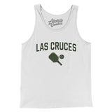 Las Cruces Pickleball Men/Unisex Tank Top-White-Allegiant Goods Co. Vintage Sports Apparel